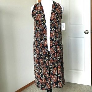 SALE! LuLaRoe S Silky JOY Duster Vest BOHO!